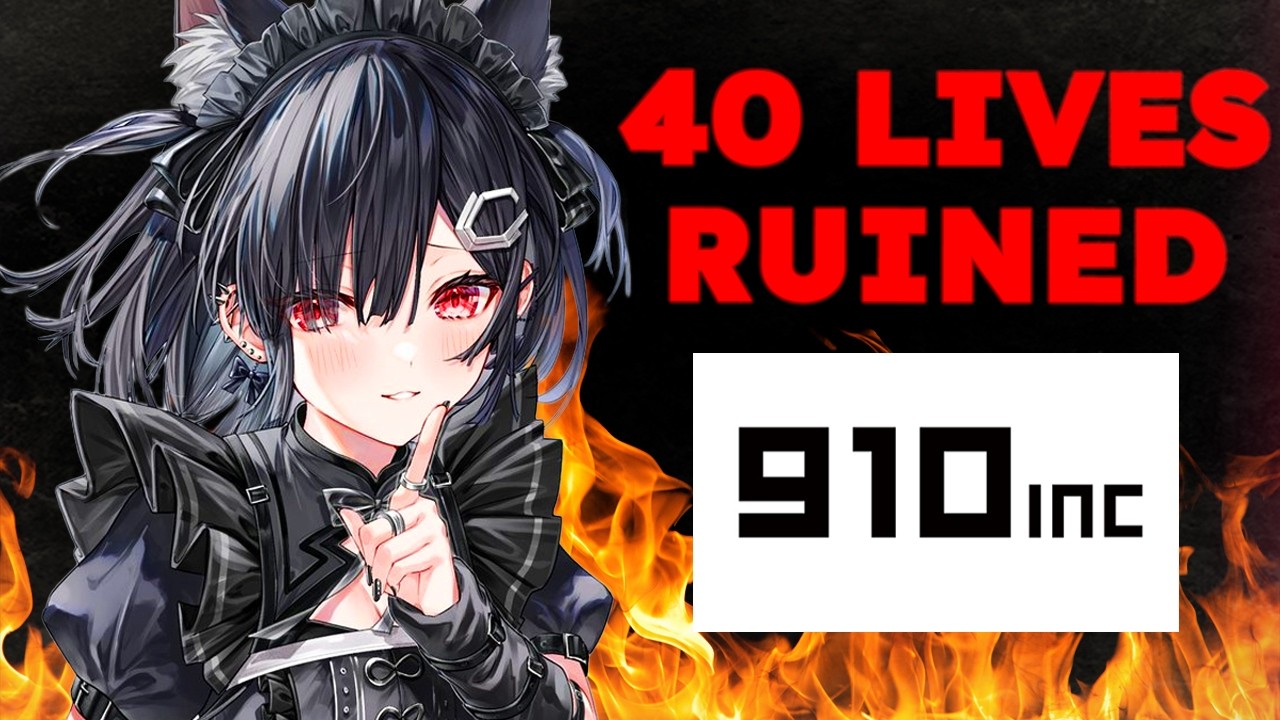The Evil Agency That Lost ALL its Vtubers in Under a Year - The Horrific Misdeeds of Wactor/910inc