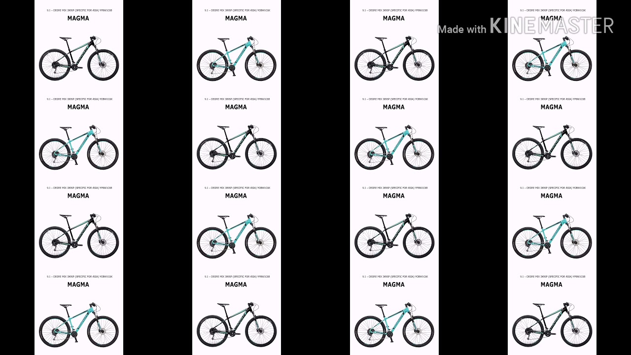 New!!! Bianchi Magma 9.1 2020 (Shimano Deore 2x9)  จักรยานเสือภูเขาอลูมิเนียมล้อ 29” แบบ hardtail
