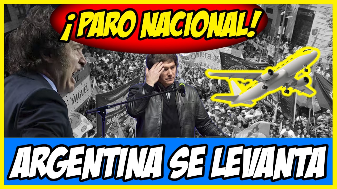 🔴 ¡MILEI SE RAJA A ESTADOS UNIDOSI! 🔴 ARGENTINA SE LEVANTA EN EL PARO NACIONAL - Daniel Devita