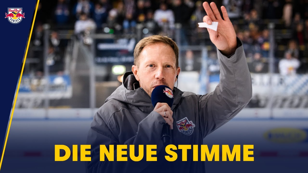 Die neue Stimme für den SAP Garden | EHC Red Bull München Stadionsprecher Wolfgang 