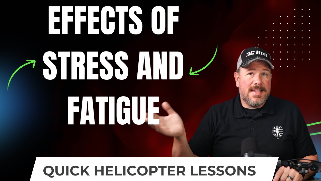 Stress & Fatigue: The Pilot's Silent Hazards ✈️