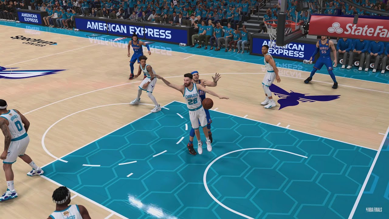 NBA 2K25 - NBA - Career Mode - Hornets vs Thunder - PS5 Pro Enhanced Gameplay - No Commentary