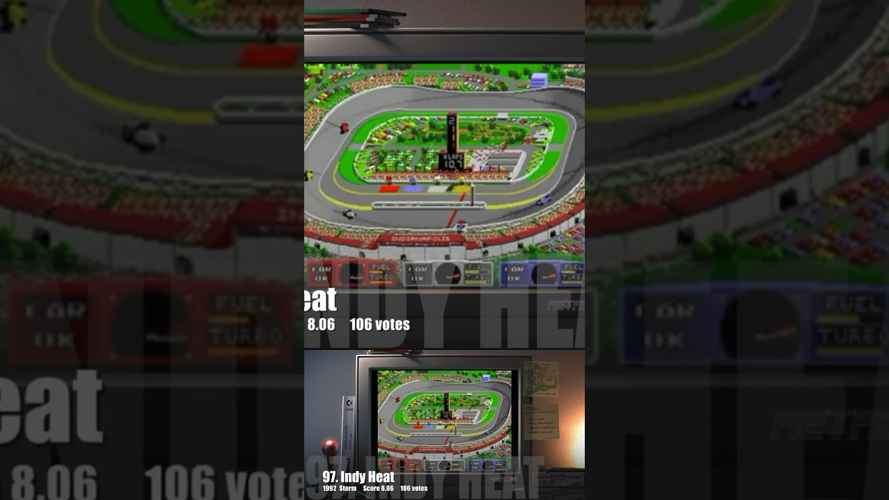 The BEST 100 Amiga games EVER          97 Indy Heat #amiga #commodoreamiga #a500mini