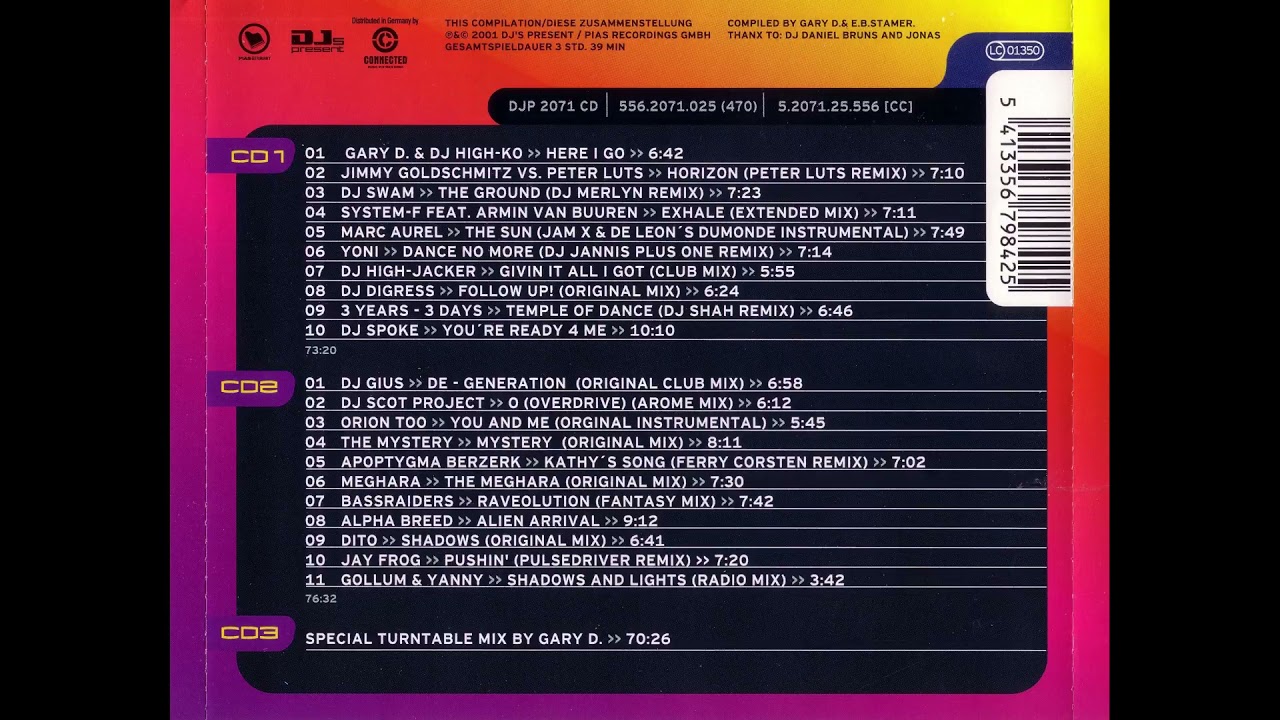 Gary D presents D.Trance 18 (3/2001) (CD2)