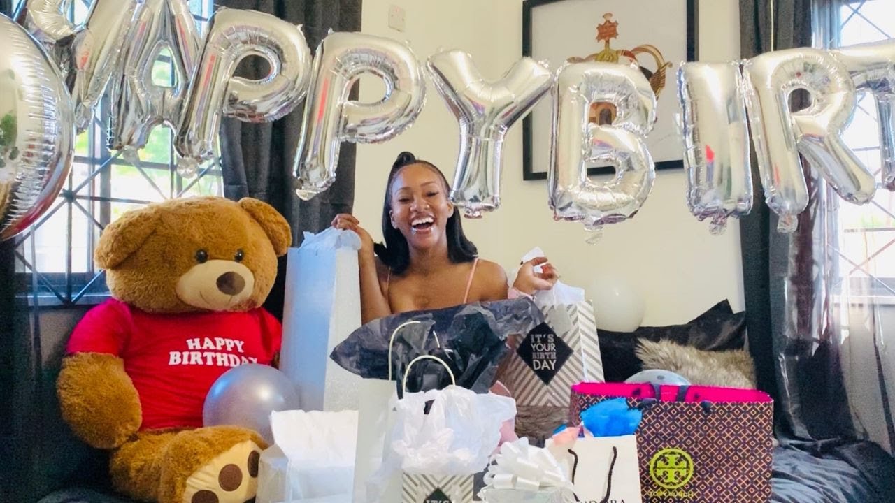 UNBOXING MY BIRTHDAY GIFTS | TANAANIA
