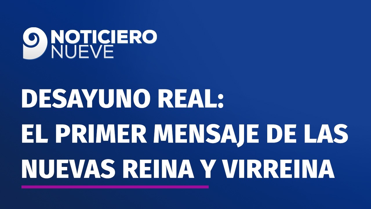 Desayuno Real: el primer mensaje de las nuevas Reina y Virreina de la Vendimia 2026