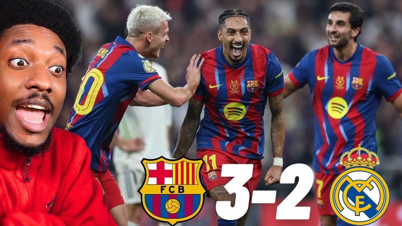BARCA GOT XABI ALONSO SACKED! 🤣 | Barcelona 3-2 Real Madrid LIVE Reaction