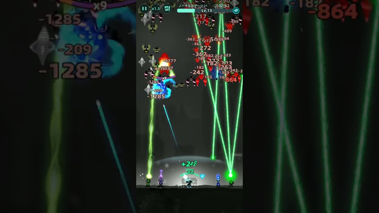 Galaxy Defense Normal stage21               Perfect Clear
