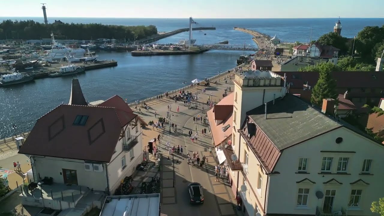 USTKA Z DRONA WAKACJE 2024 OD WSCHODU DO ZACHODU SŁOŃCA [4K]