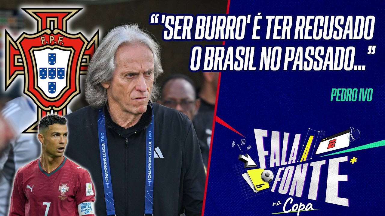 JORGE JESUS &Eacute; O NOVO T&Eacute;CNICO DE PORTUGAL! FOCO TOTAL NA ERUROCOPA E CRISTIANO RONALDO, PODE JOGAR?