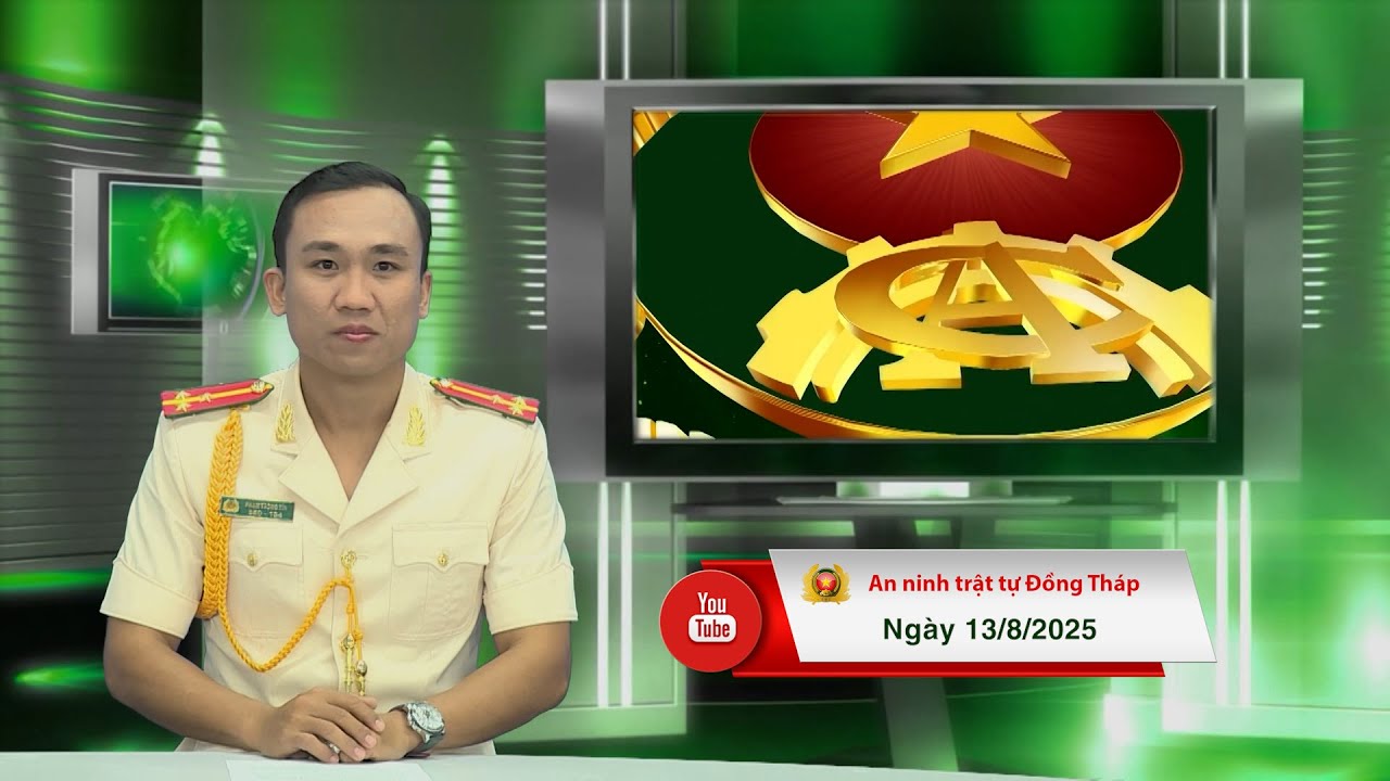 Chuyên mục ANTT Đồng Tháp ngày 13/8/2025