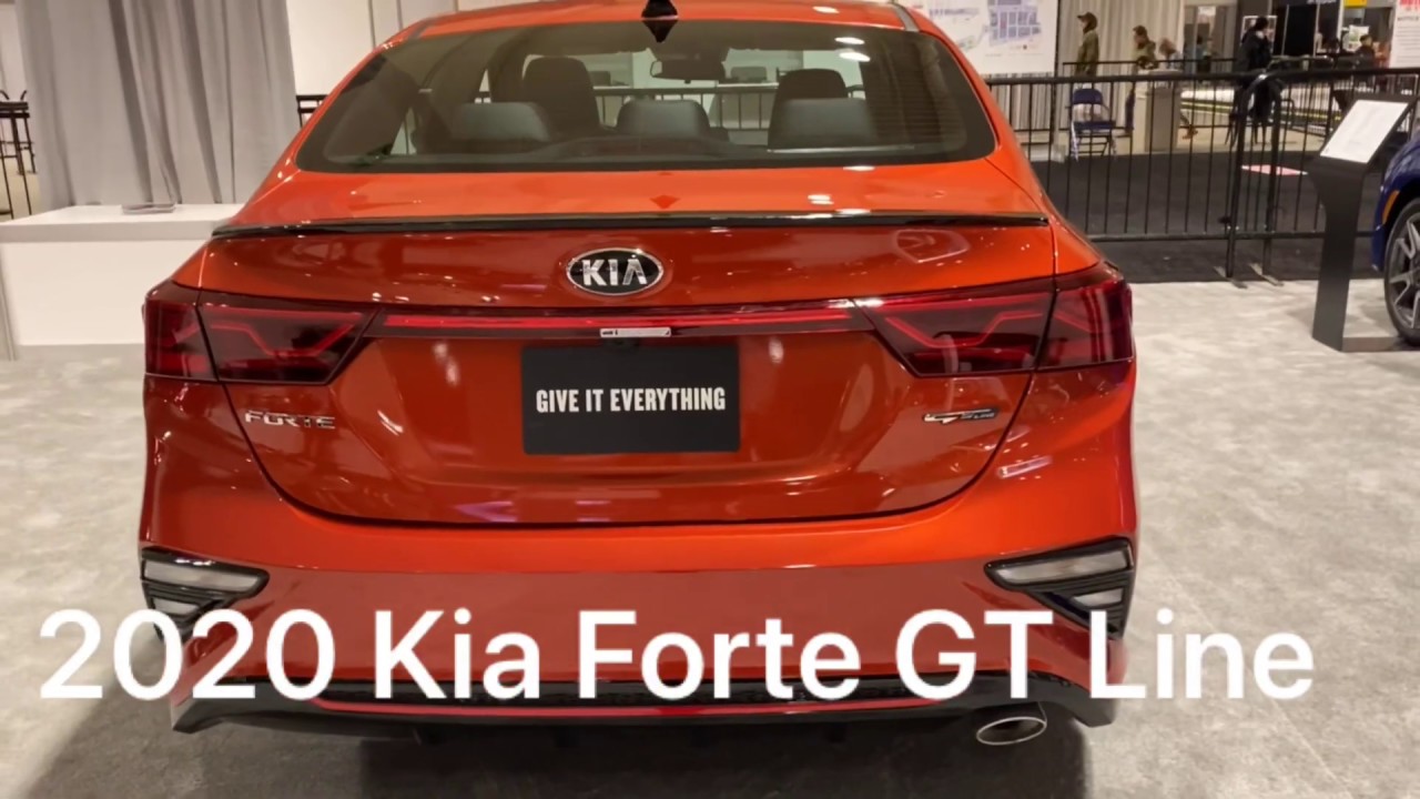 All New 2020 Kia Forte GT Line at The Seattle International Auto Show