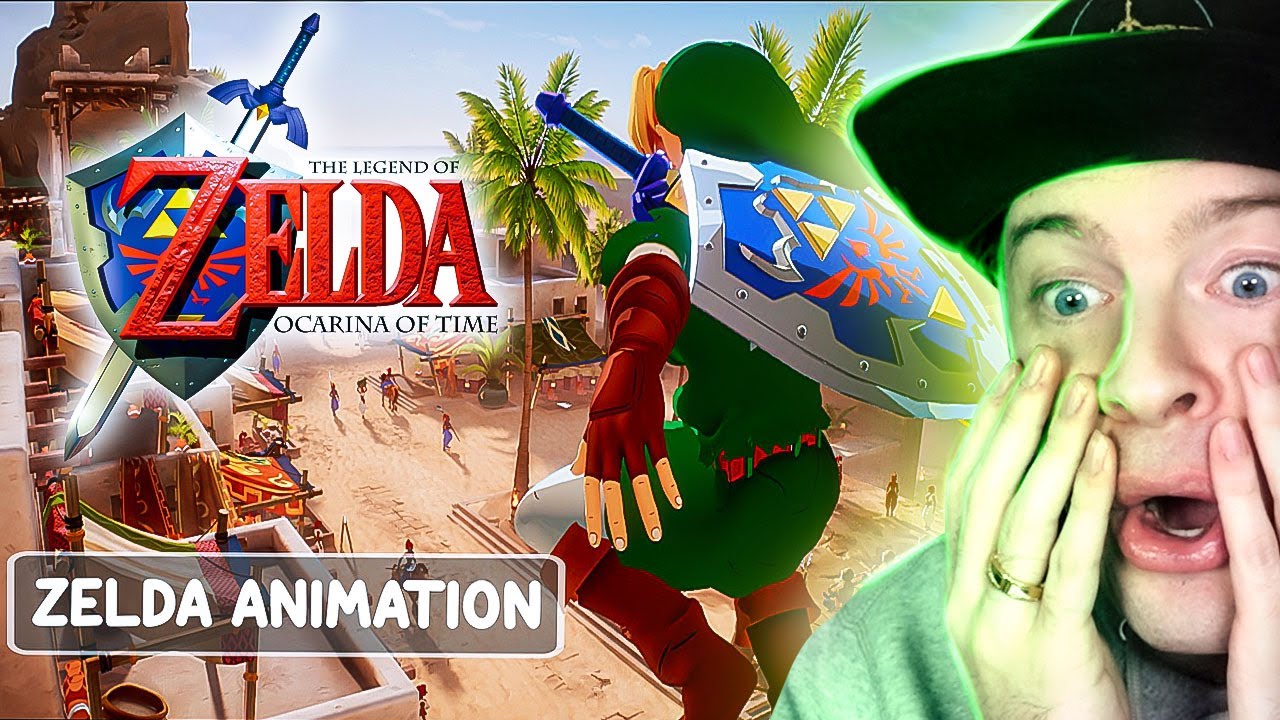 Zelda Ocarina of Time Gerudo-Festung ANIMATION in UNREAL ENGINE 5 | Domtendo Reaktion