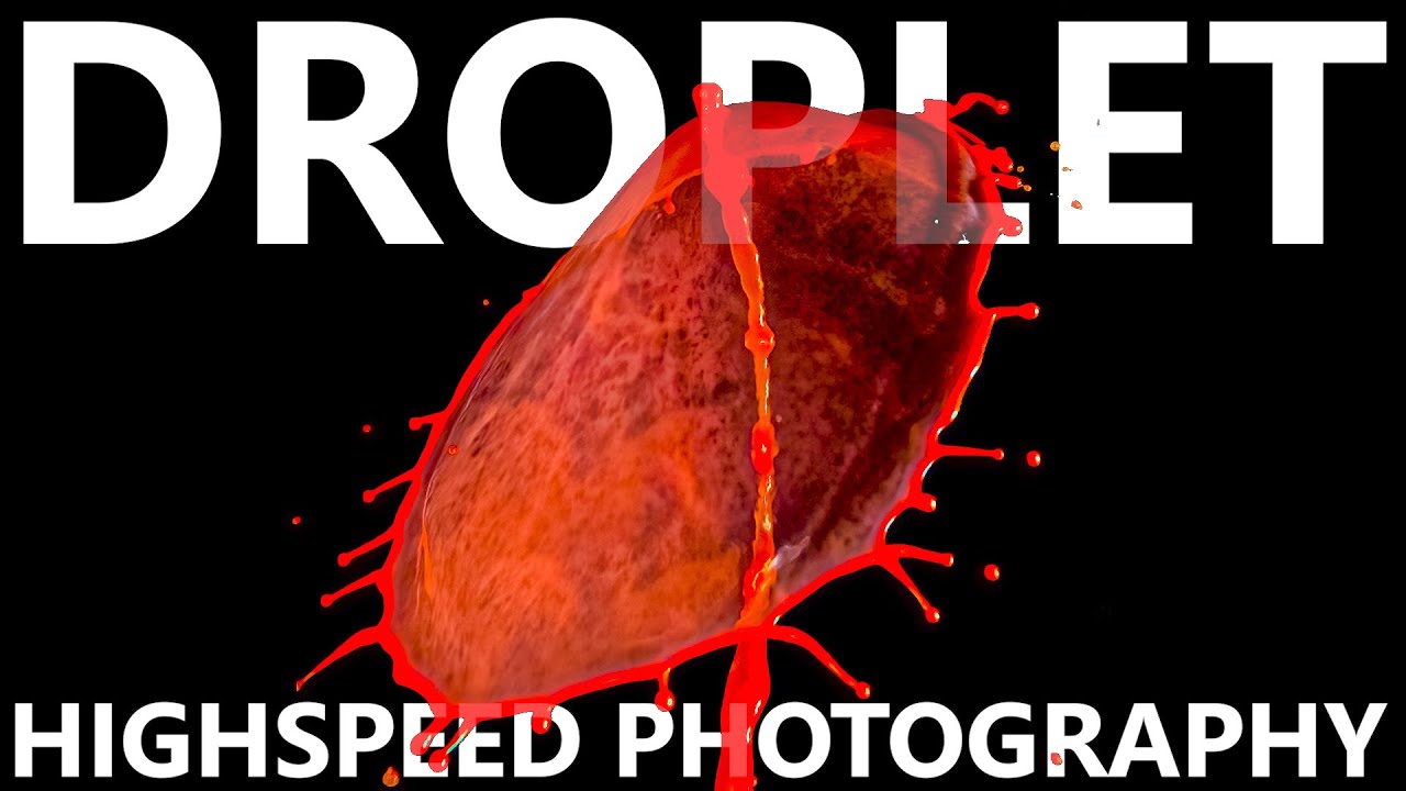 Water Droplet Collision Highspeed Photography | Relaxing Art