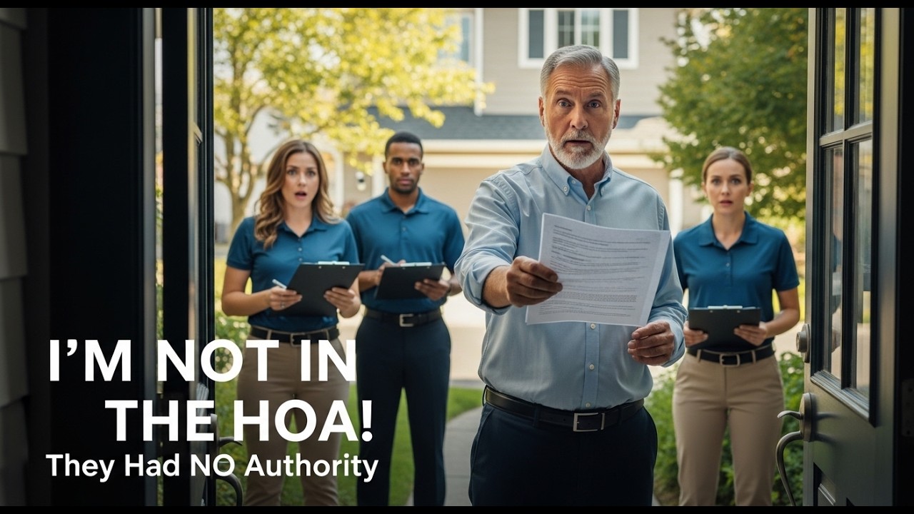 HOA Officers Tried to Inspect My Property&mdash;They Froze When I Proved I&rsquo;m Not in the HOA