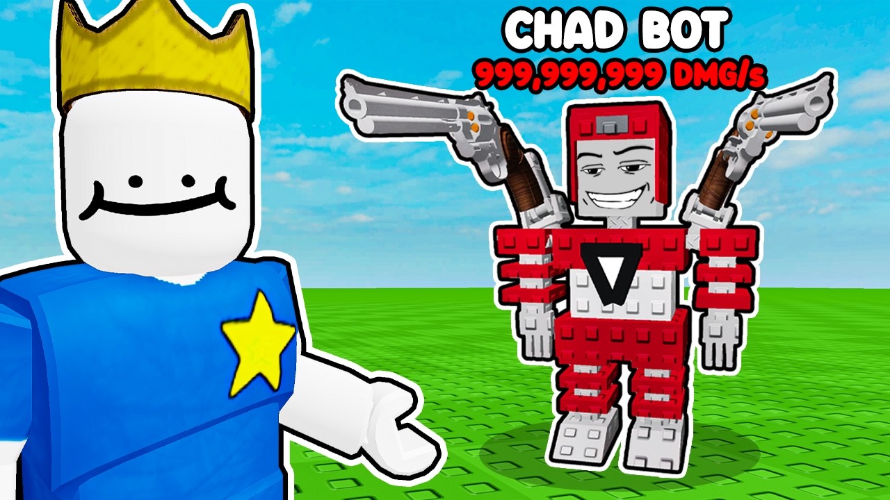 i built the DEADLIEST ROBOT in Roblox Build, Fight, Steal!
