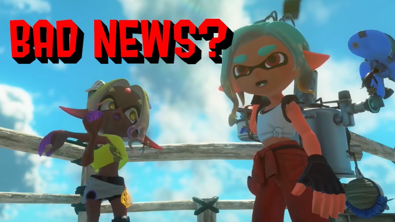 В игре Splatoon Raiders только что появились плохие новости?