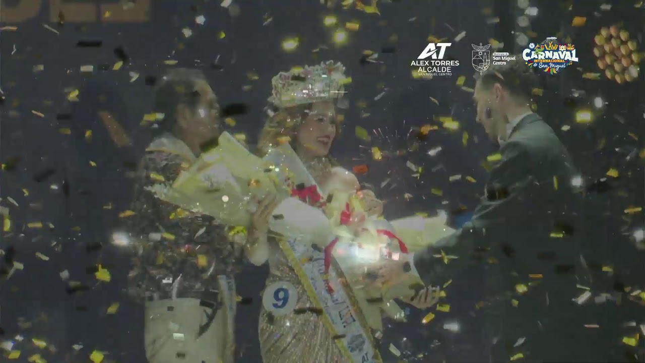 ELECCIÓN Y CORONACIÓN DE LA REINA DEL CARNAVAL INTERNACIONAL DE SAN MIGUEL.