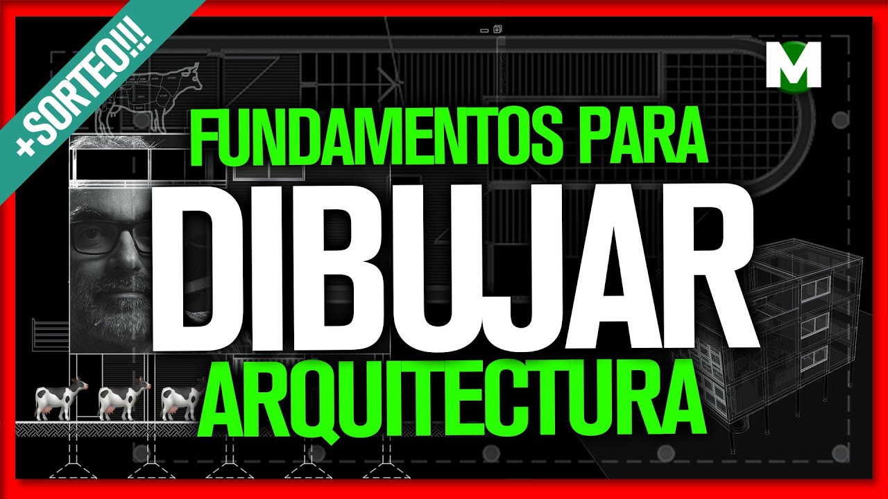 ⚠️ Dibujo Tecnico ARQUITECTONICO | Dibujar Plantas Vistas y Cortes en ARQUITECTURA | Planos