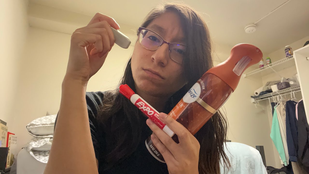 ASMR Roleplay | sassy girl does your makeup…but with the wrong tools? 