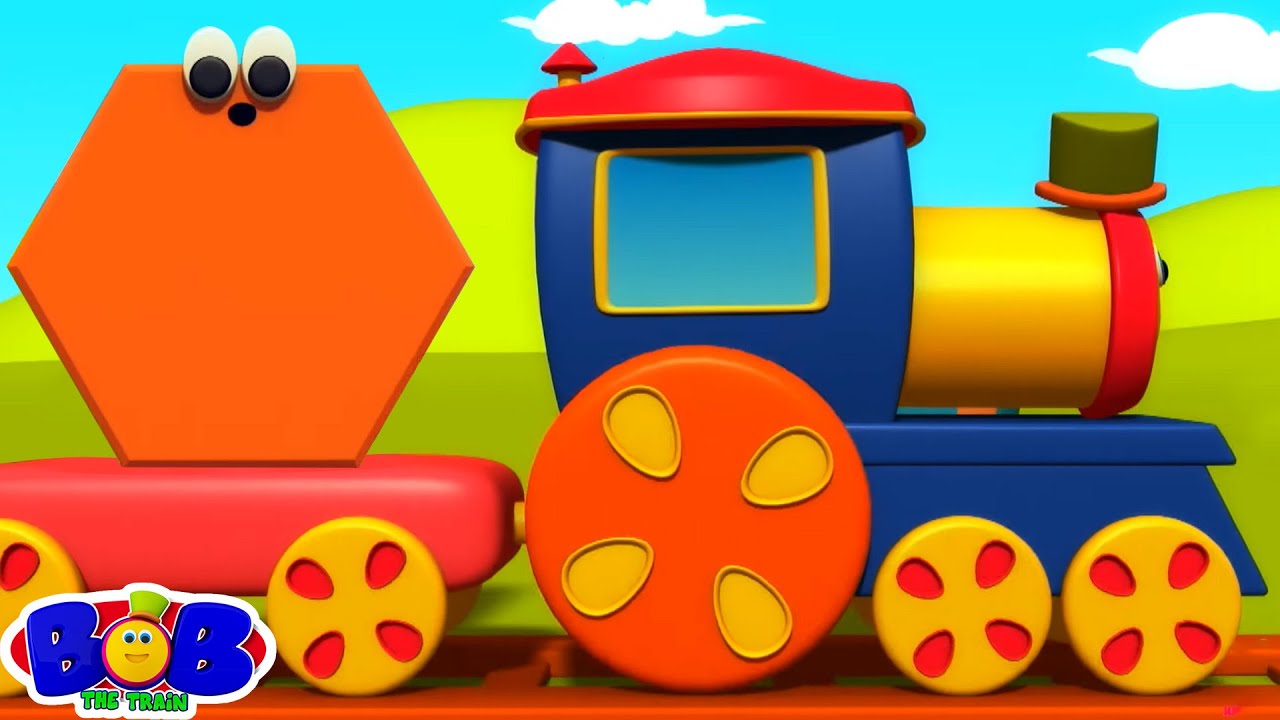The Shapes Train + More Preschool Rhymes And Children Songs