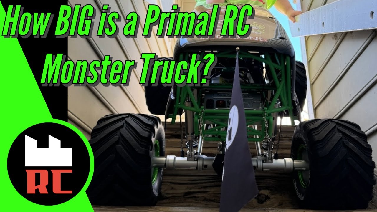 How Big is a Primal RC Monster Truck worlds largest production RC