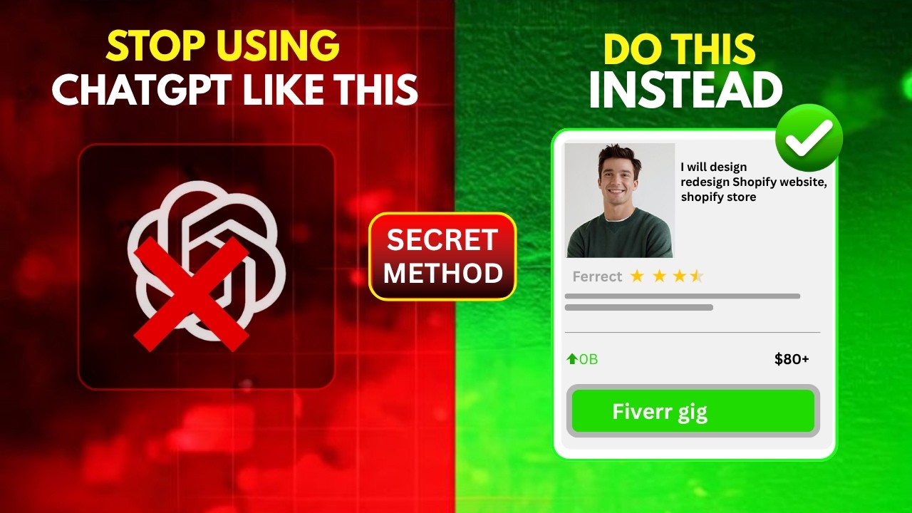 Stop Using ChatGPT Like This ❌ | Create a Fiverr Gig That Actually Sells (Step-by-Step)