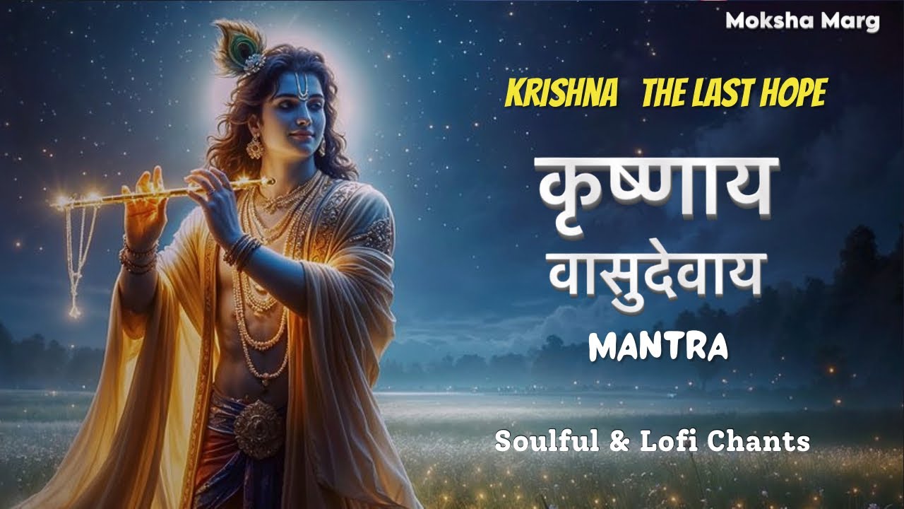 Krishna The Last Hope | Krishnaya Vasudevaya Mantra Soulful & Lofi Chants | Prayer To Lord Krishna