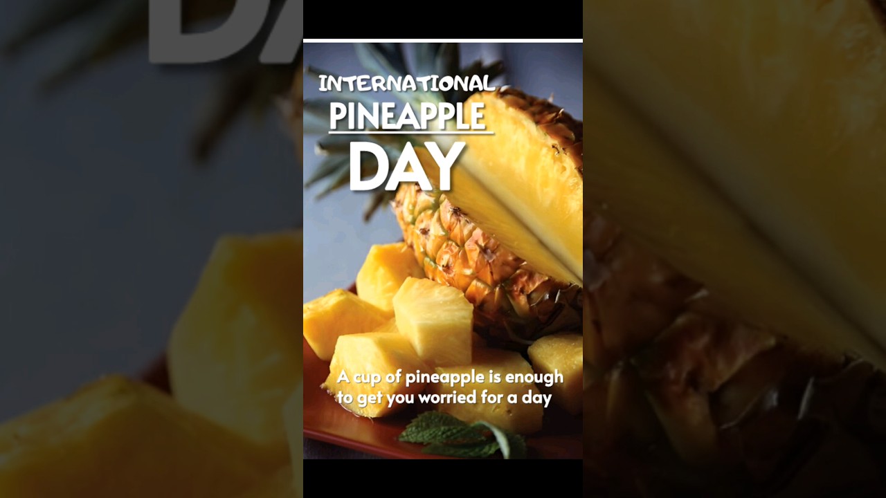 Happy International Pineapple Day! 🍍🍍🍍 #pineappleday #pineapple