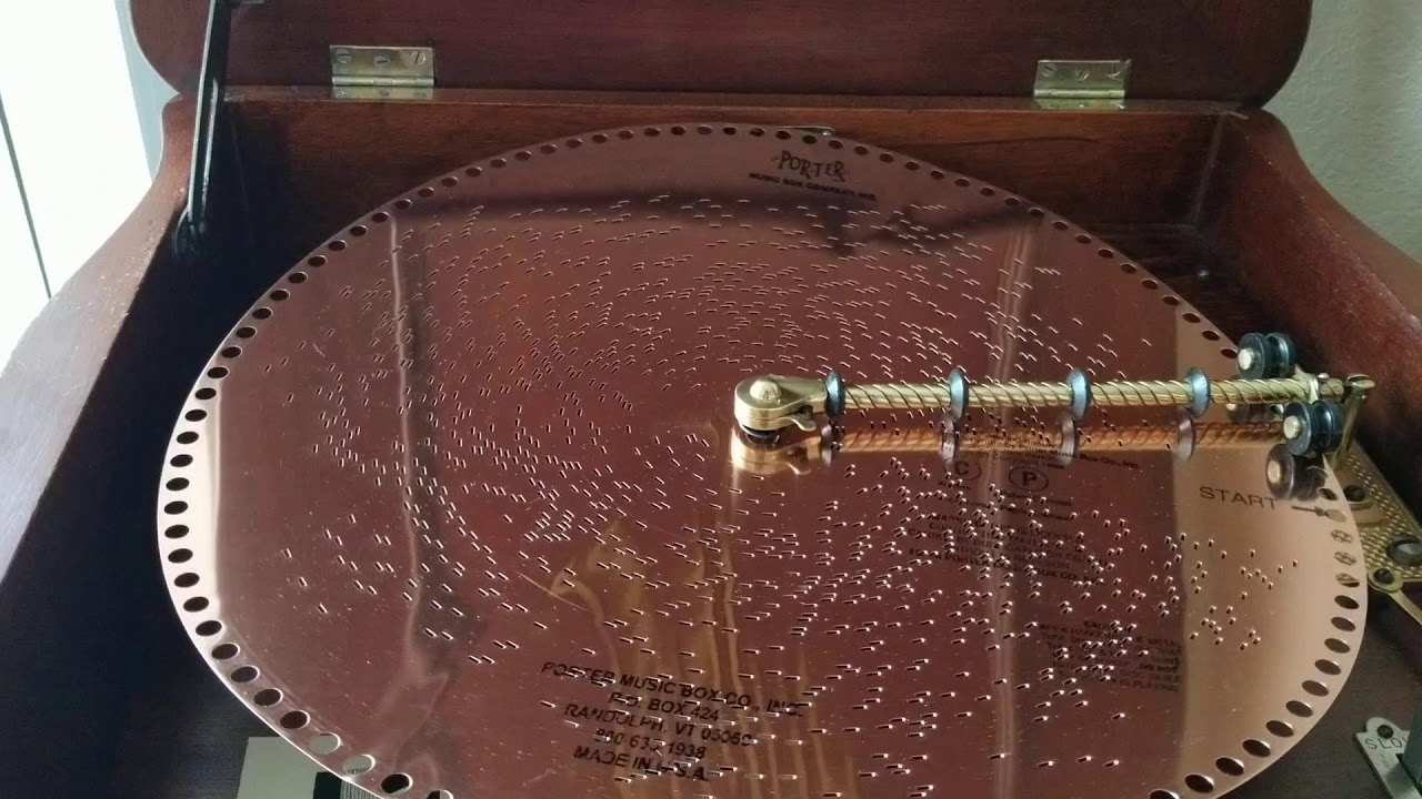 Sleeping Beauty Waltz on a Regina style 50, 15.5 inch