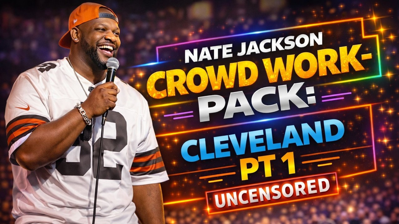 Nate Jackson Crowd Work Pack- Cleveland PT 1 UNCENSORED | Crowd Work Compilation 2026