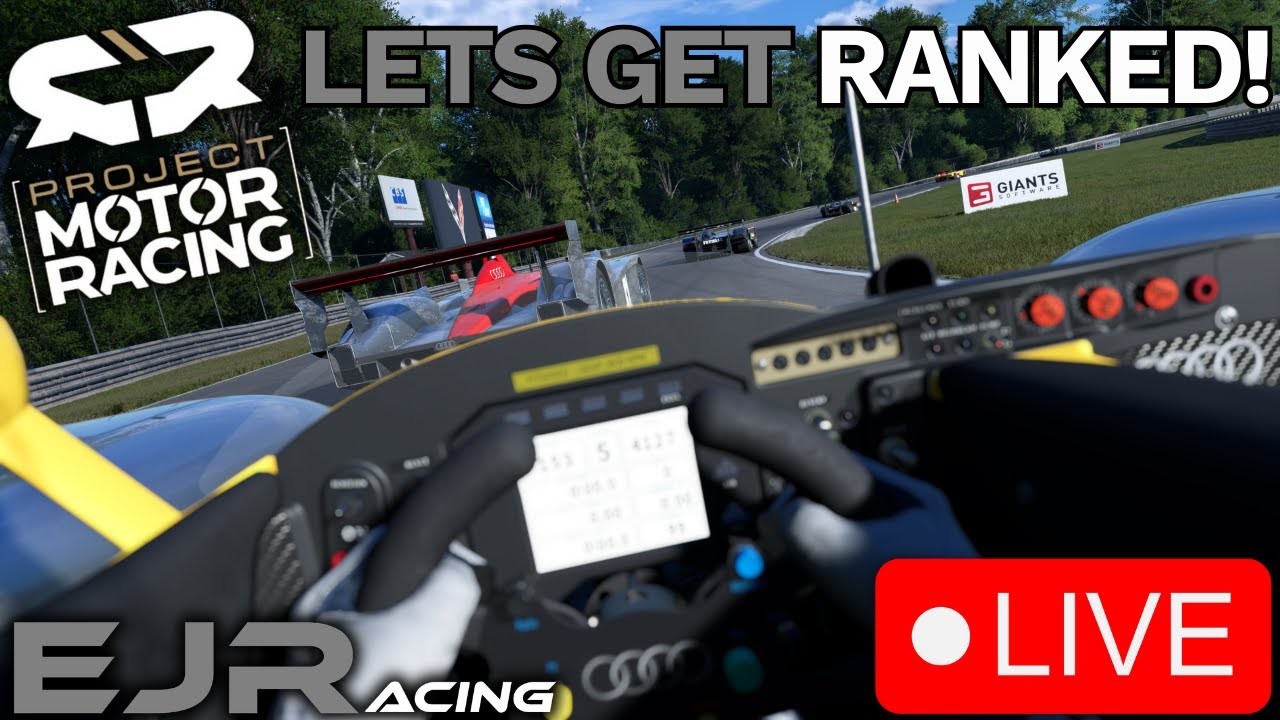 🔴LIVE - Project Motor Racing - Is Ranked Worth It Yet?