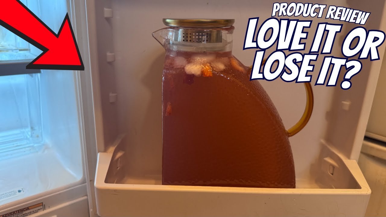WARMSIMPLE Glass Pitcher With Lid Overview| Is It Worth It? #ad #amazoninfluencer