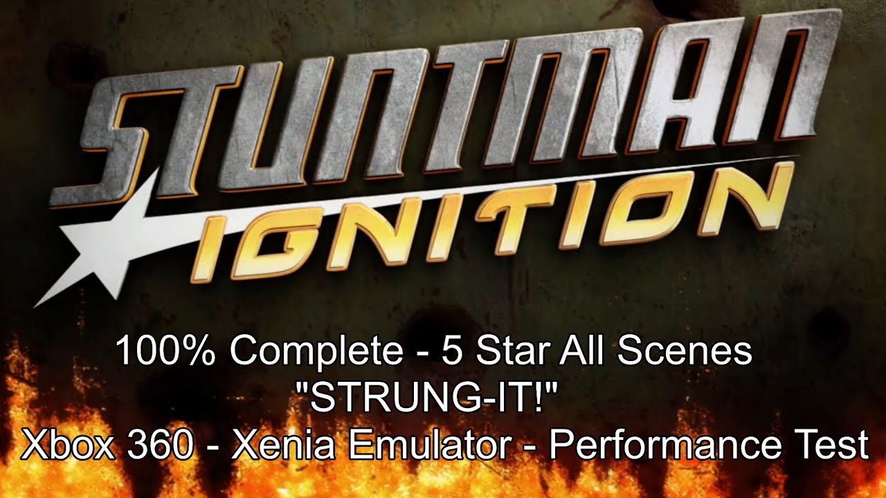Stuntman Ignition - 100% Guide - 5 Star All Scenes - 