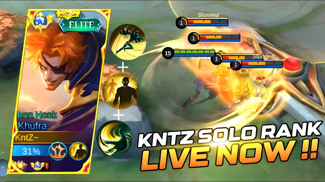 🔴SOLO RANK KHUFRAAAAAAA - KHUFRA GAMEPLAY AND ROTATION - KNTZ MLBB