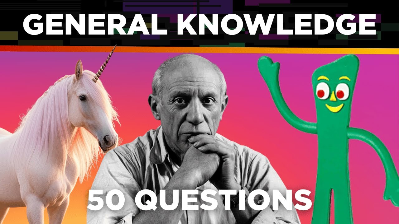 General Knowledge Trivia Quiz  |  50 Questions