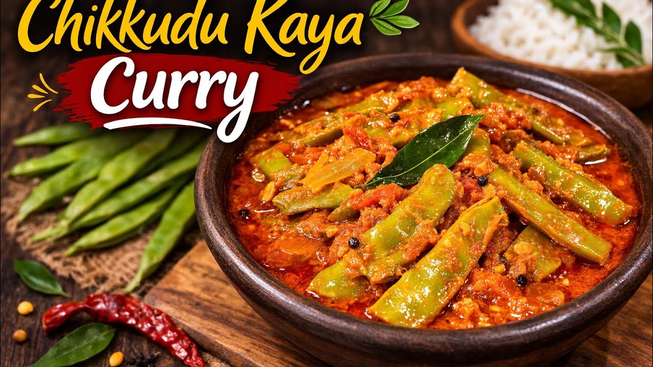 Village style Chikkudu kaya curry 👌😋 #chikkudukayacurry #cooking #viralvideo #villagestyle #ytvideo