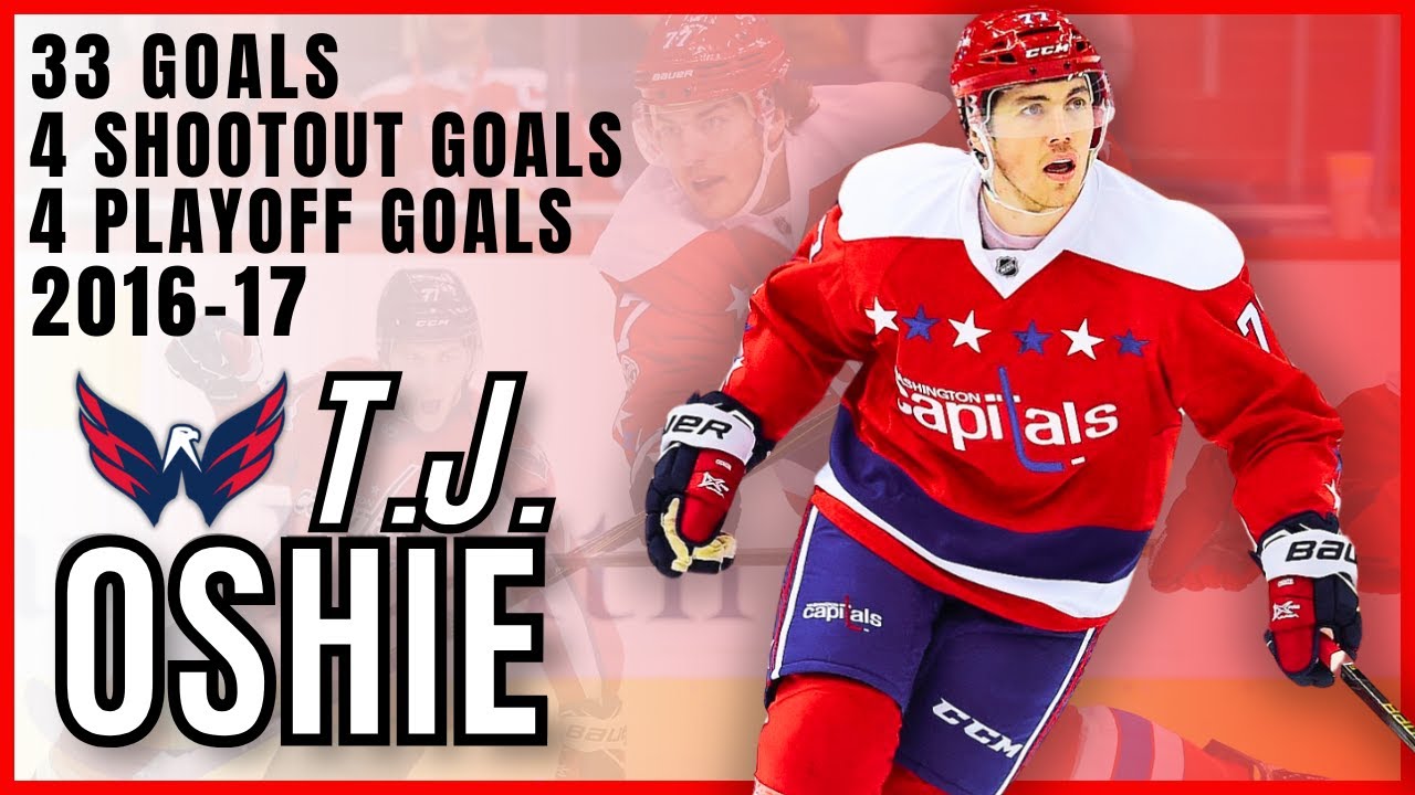 T.J. Oshie All (33) Goals & (4) Playoff Goals 2016-17 | Capitals Highlights