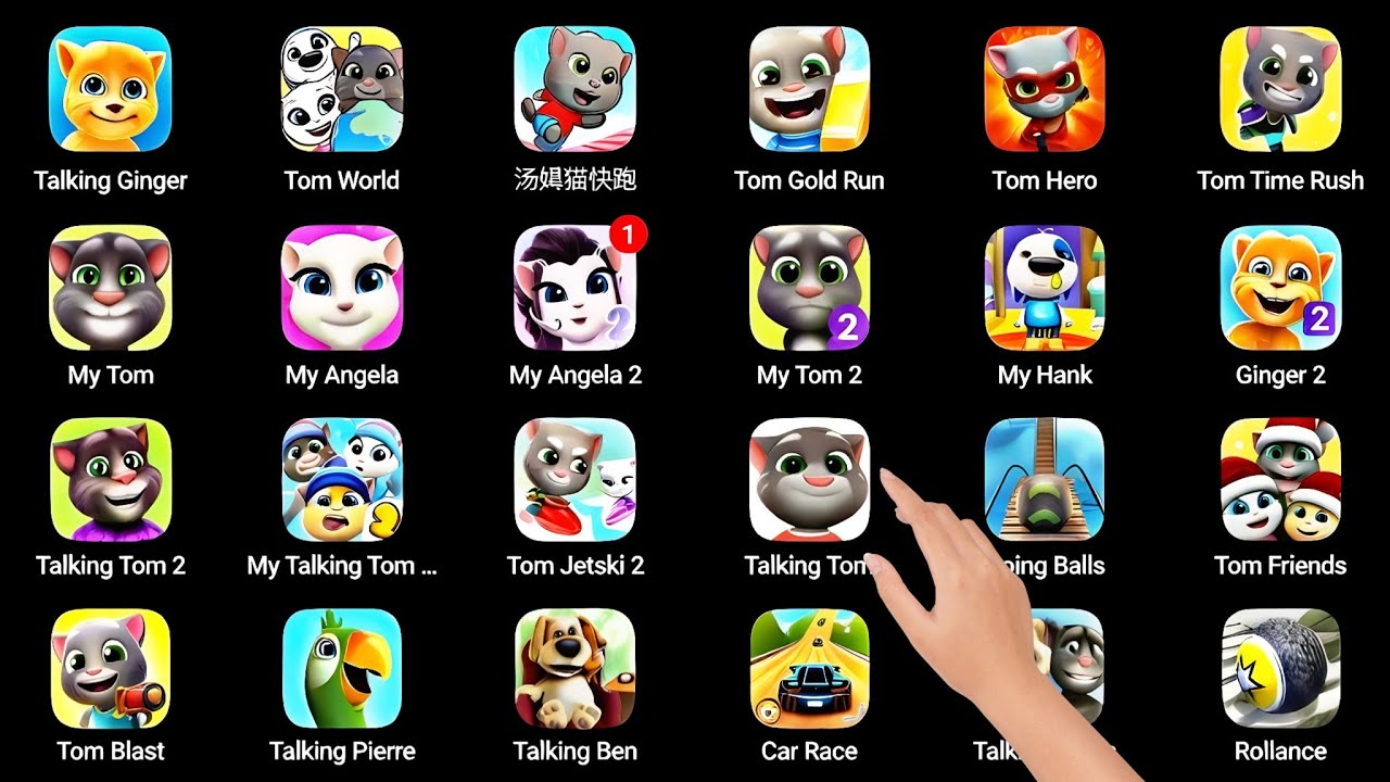 lMy talking tom my talking angela tom friend hungry shark going balls sword play games