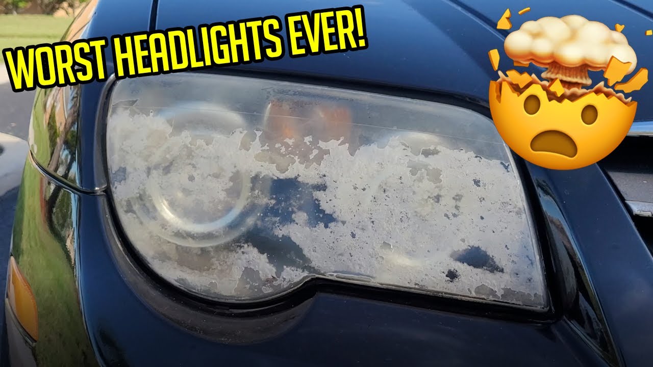 Restoring the WORST Headlights Ever! | Chrysler Crossfire #Oddlysatisfying #HeadlightRestoration
