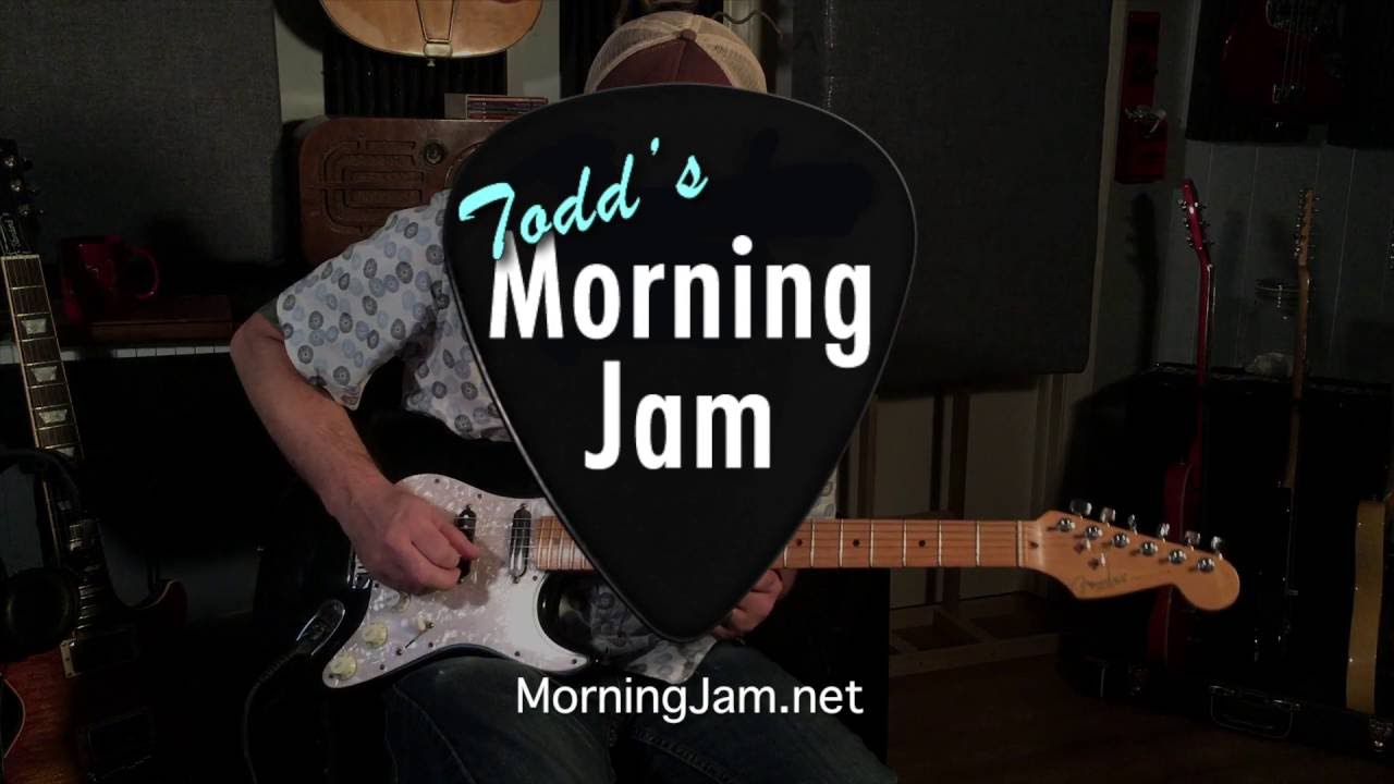 Todd's Morning Guitar Jam: Episode 71 - Jazzy Blues with Greenchild G777 dual overdrive