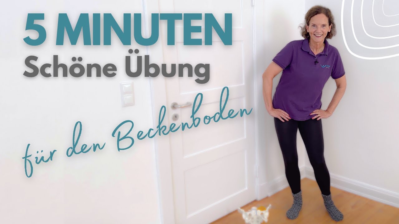 5 Minuten für Ihren Beckenboden: Die beste Beckenboden-Kräftigung im Stehen