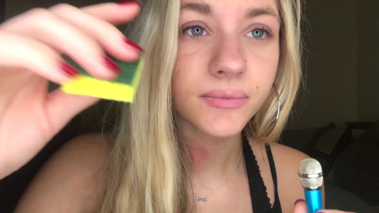 ASMR- [MINI MICROPHONE] mouth sounds/ personal attention triggers