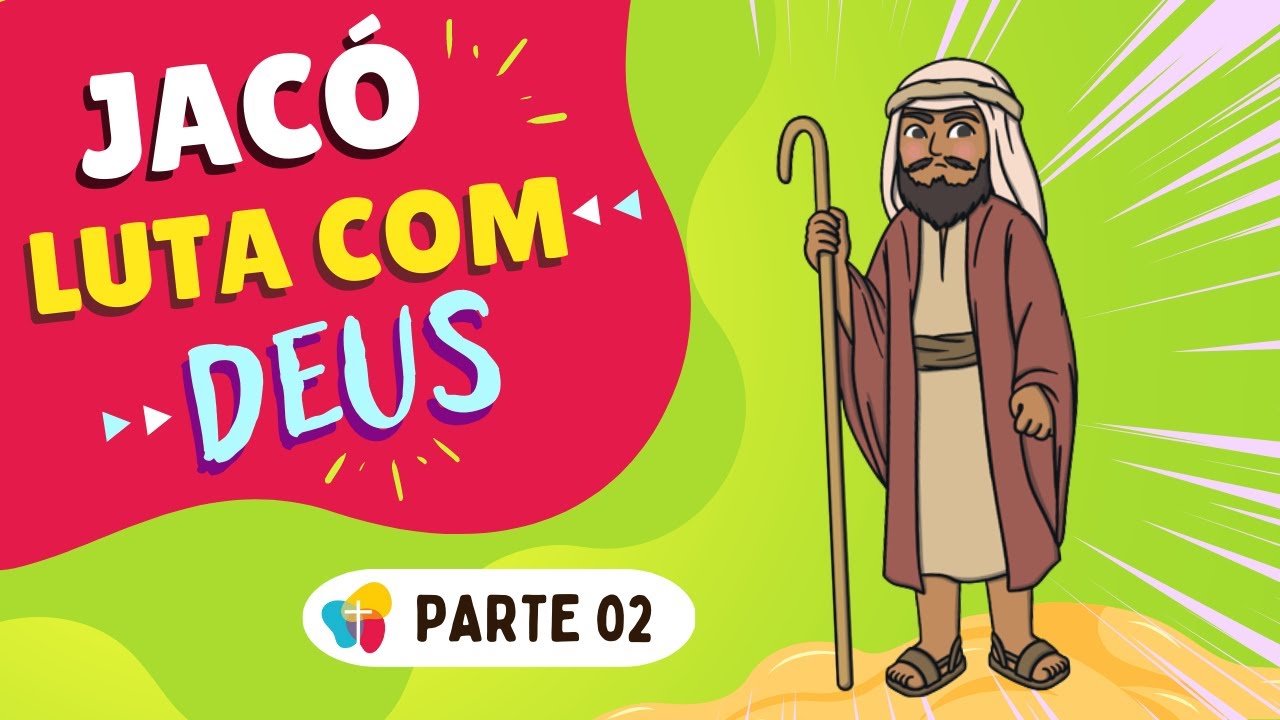 Historinha Bíblica Infantil: Jacó é Enganado por Labão/Jacó Luta com o Anjo de Deus (PARTE 02) #18