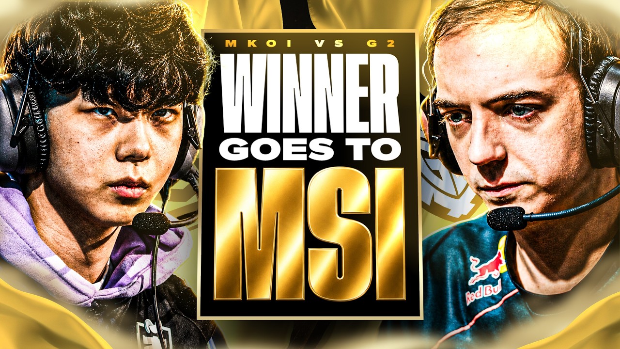 WINNER GOES TO MSI - G2 VS MKOI - LEC SPRING PLAYOFFS 2026