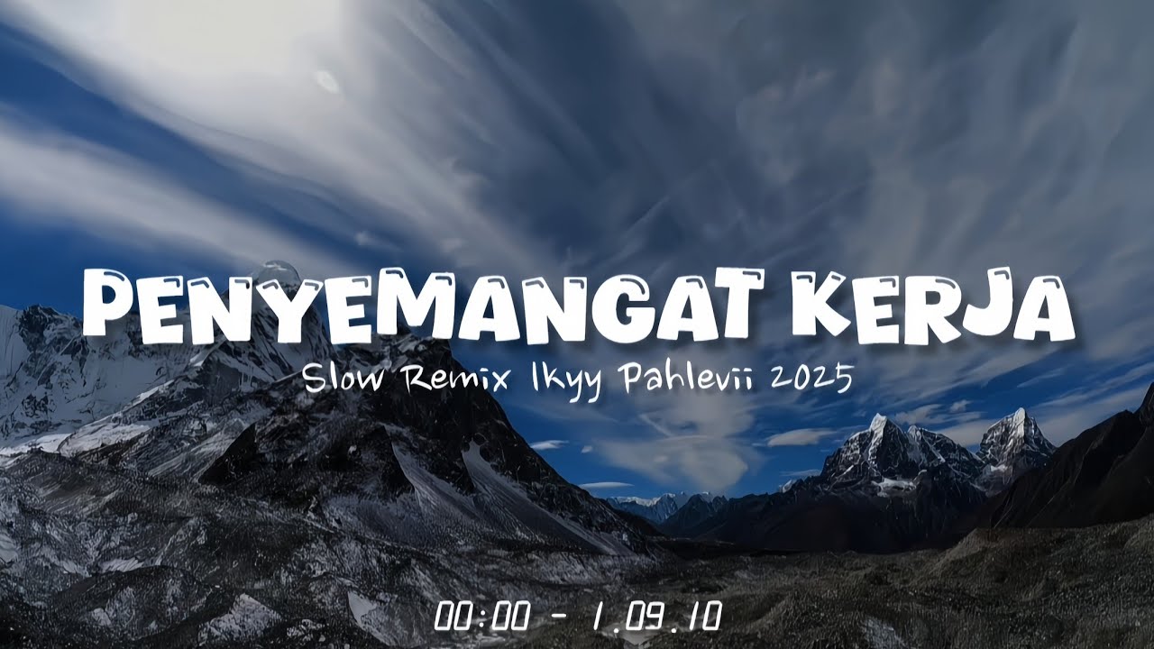 Bikin Semangat Kerja - Chill Relaxing Vibes [ Ikyy Pahlevii Slow Remix Terbaru 2025 ] 🎵
