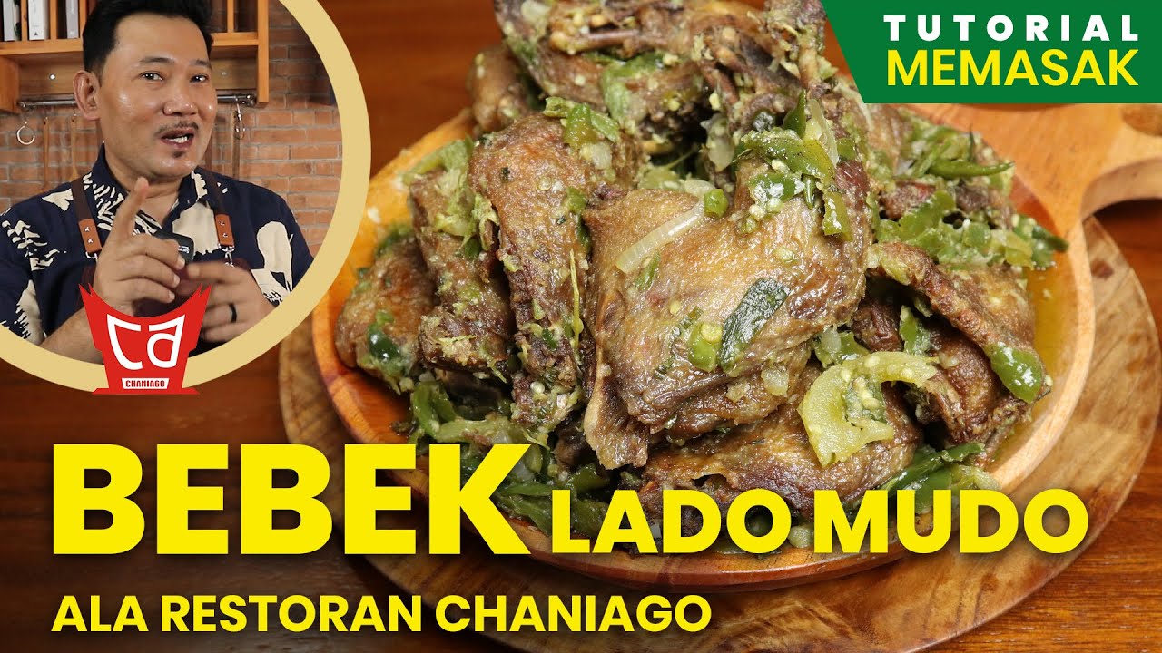 Resep Bebek Sambalado Hijau - UDA AWAL
