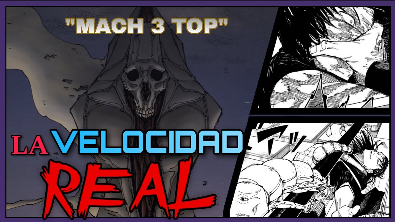 ¿Cuál es la VELOCIDAD REAL de Jujutsu Kaisen? | MÁS RÁPIDOS de lo que se PIENSA | Jujutsu Kaisen
