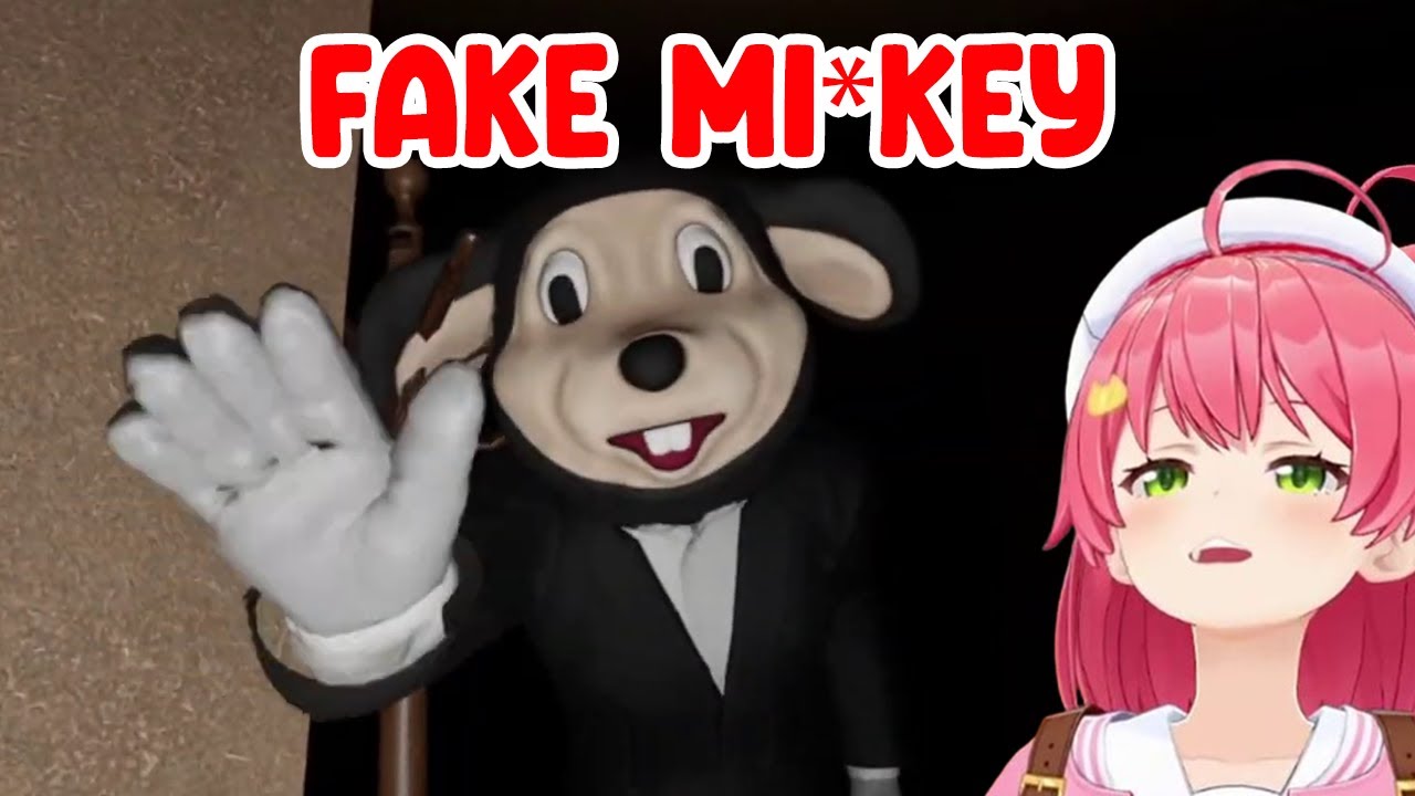 Miko Freaks Out Over Fake Mi*key Mouse in Horror Game