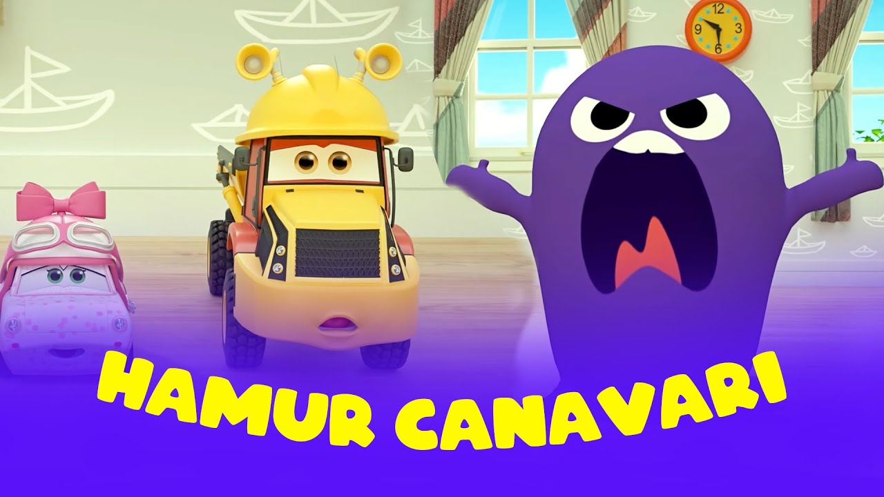 HAMUR CANAVARI İSTİLASI! - 🚜 Homur ve Gumur - &Ccedil;ocuklar i&ccedil;in &Ccedil;izgi Film